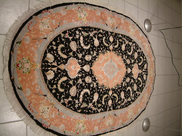 Tabriz Persian rug #1135, click on the picture or description for more details about the Persian carpets.