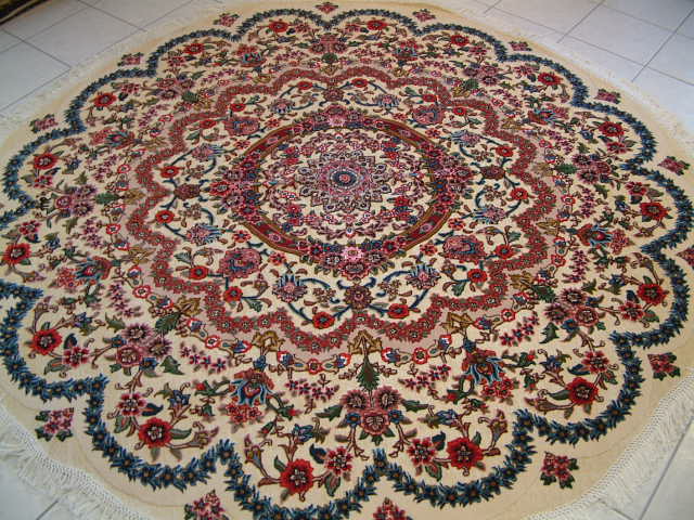 Tabriz Persian rug #1214, click on the picture or description for more details about the oriental carpets.