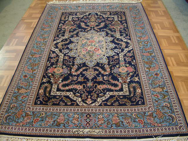 Isfahan Persian rug #1271, click on the picture or description for more details about the Persian carpets.