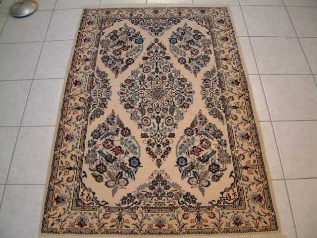 Nain Persian rug #3148, click on the picture or description for more details about the Persian carpets.
