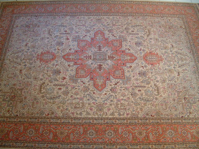 Tabriz Persian rug #5106, click on the picture or description for more details about the Persian carpets.