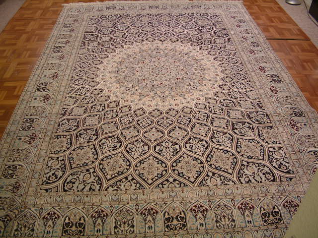 Nain Persian carpet #5132, click on the picture for more details about this Persian carpet and other Persian carpets.