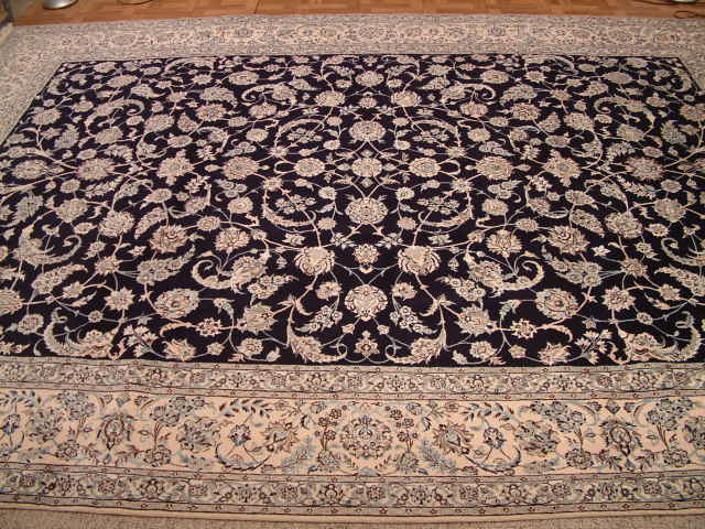 Naiin 6 LAH 600KPSI Persian rug #5146, click on the picture or description for more details about this Persian rug and other Persian carpets in Atkinson New Hampshire.