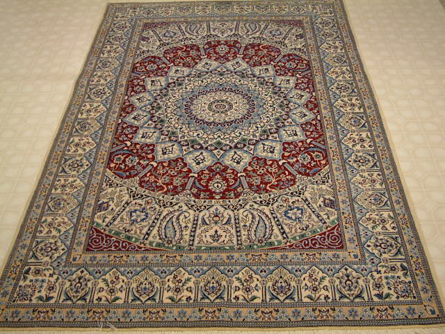 Nain 6 LAH Persian carpets for sale #1222, click on the picture or description for more details about the Persian carpets for sale.