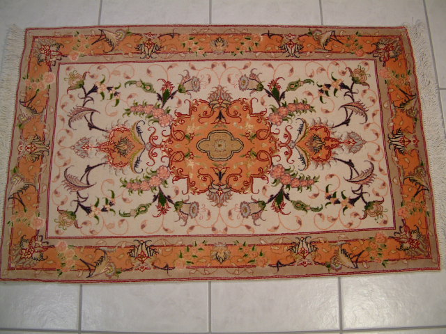 Tabriz Persian rug #2074, click on the picture or description for more details about the Persian carpets.