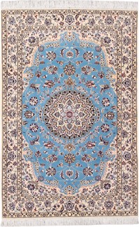 180cm 6ft fine handmade nain persian carpet