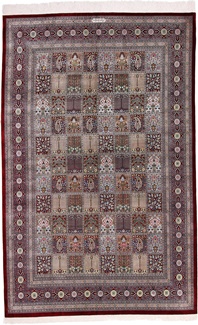 3m 2m qum persian rug silk 900kpsi