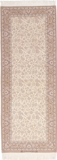7x3 dardashti signed silk isfahan rug