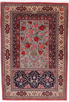 signed qum persian rug