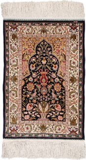 luxurious artpiece hereke silk turkish rug
