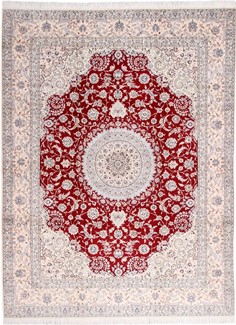 13x10ft 400x300cm red nain persian rug