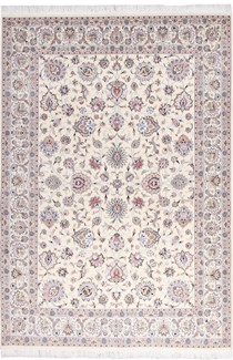 12ft 360cm wool silk mashad carpet