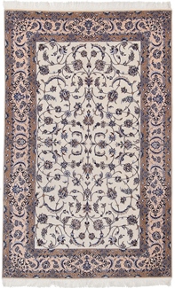 8ft by 5ft nain persian rug