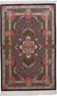 silk 900kpsi qum rahribi signature carpet