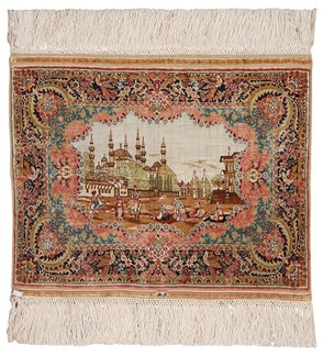 finest 4000kpsi korhan hereke silk turkish carpet