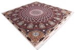 10ft 3m square gonbad tabriz persian rug