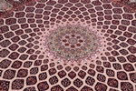 10ft 3m square gonbad tabriz persian rug