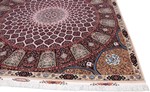 10ft 3m square gonbad tabriz persian rug