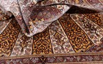 4ft gonbad qum silk rug
