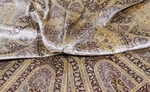10ft square ahmadi silk qum carpet