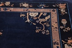 blue antique peking chinese rug
