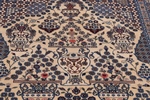8x5 unique silk nain persian rug