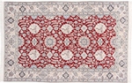 10x6 red nain persian rug