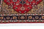 4x3 tabriz persian rug with silk