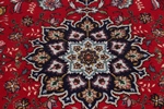 4x3 tabriz persian rug with silk