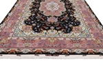 11x8 625kpsi 70raj black tabriz persian rug