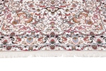 metal soof tabriz rug with silk