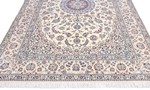10ft 7ft 6lah blue silk nain rug