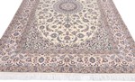 3x2m 500kpsi beige silk nain persian rug