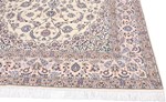3x2m 500kpsi beige silk nain persian rug