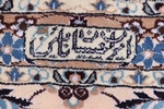 3x2m 500kpsi beige silk nain persian rug