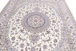 10ft 8ft 6lah blue silk nain rug