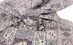 8x5 silk nain persian carpet tile design