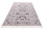 8x5 silk nain persian carpet tile design