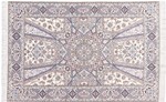 8x5 nain persian carpet gonbad design