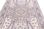 8x5 nain persian carpet gonbad design