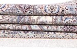 8x5 nain persian carpet gonbad design