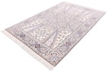 8x5 nain persian carpet gonbad design