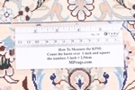 8x5 nain persian carpet gonbad design