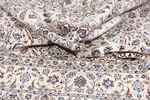 8ft 250cm square handmade nain persian carpet