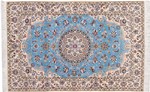 180cm 6ft fine handmade nain persian carpet