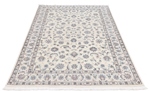 6x4 beige nain persian rug