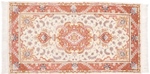 4x2 tabriz persian rug with silk