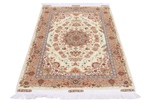 5x3 600kpsi 70raj silk tabriz persian rug