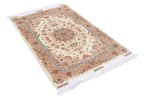 5x3 600kpsi 70raj silk tabriz persian rug