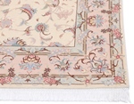 signed 6x4 faraji tabriz persian rug